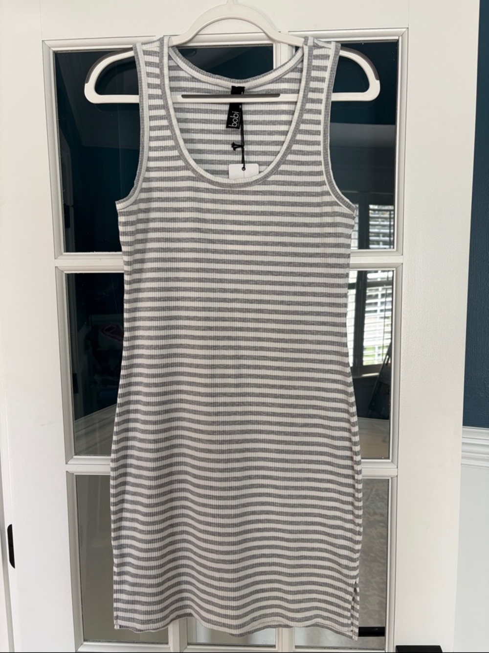 Bobi Los Angeles Split Hem Tank Dress | M